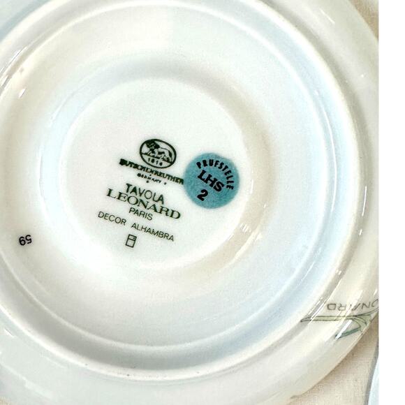 Alhambra by Hutschenreuther Tavola Leonard Paris 23-Piece Tea Set-Extremely Rare - Picture 12 of 16